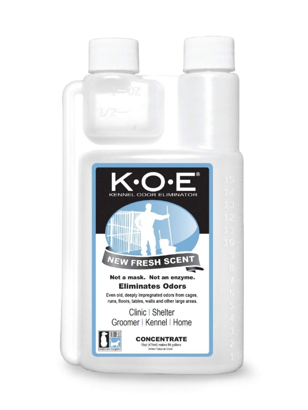 K.O.E Kennel Odor Eliminator Concentrate – For Cages, Runs & More – For Home & K - Picture 1 of 7